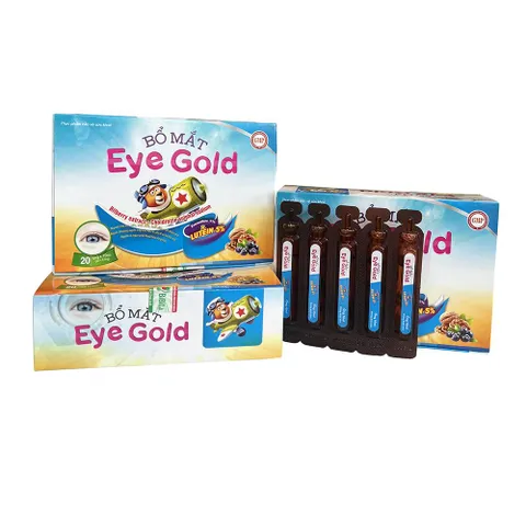 Siro Eye Gold Hỗ trợ cải thiện thị lực hộp 20 ống