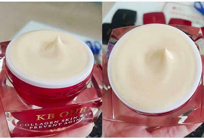 Kem kbone vip đỏ 50g (kem ngừa nám, collagen dưỡng trắng cao cấp)