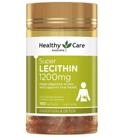 Mầm Đậu Nành Healthy Care Super Lecithin 1200mg - Nhập Úc - 100 Viên