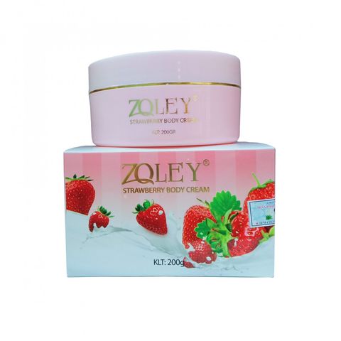 Kem dưỡng trắng da Body Zoley dâu tây 200g