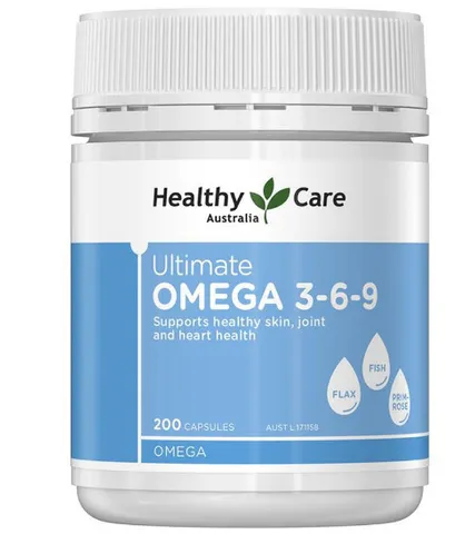 Omega 3 6 9 Healthy Care Ultimate Của Úc (200 Viên) 63865