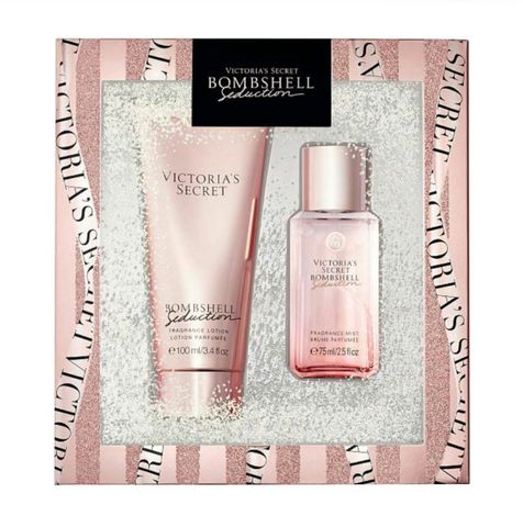 Bộ quà tặng xịt thơm & dưỡng thể Victoria’s Secret Bombshell Seduction