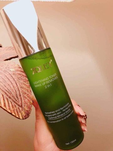 Zoley whitening toner 150Ml – MỚI (nước tẩy trang 2in1 zoley)