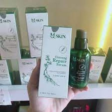 Tái tạo da nhân sâm MQ Skin 80Ml Giúp Da Trắng Hồng