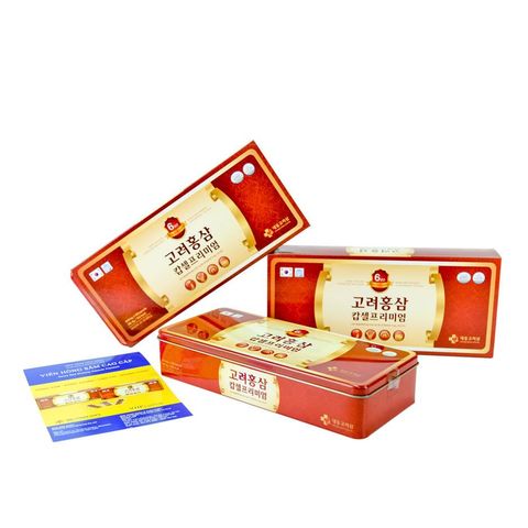 Viên hồng sâm nhung hươu linh chi đông trùng hạ thảo Daedong
