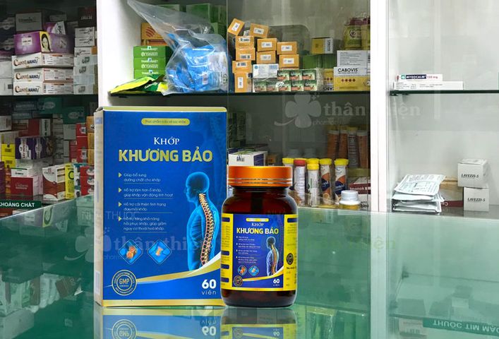 Khớp Khương Bảo Hỗ Trợ Cải Thiện Tình Trạng Đau Mỏi - Hộp 60 viên