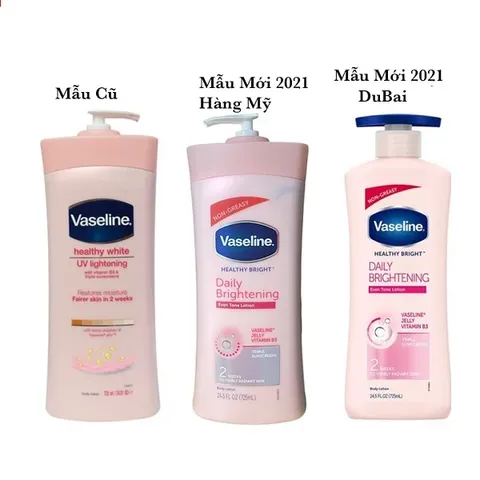 Sữa Dưỡng Thể Vaseline Hồng 725ml - Dưỡng Ẩm, Làm Mịn & Trắng Da Với Vitamin B3, Sữa Chua - Phù Hợp Mọi Làn Da