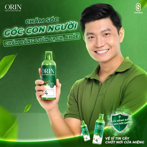 Nước Súc Miệng Thảo Mộc ORIN 100ml-500ml
