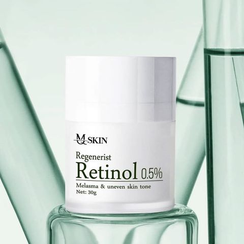 Kem Retinol 0.5% MQ Skin 30g  giúp Da căng bóng mịn màng