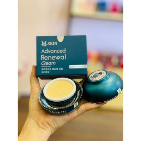 Advanced Renewal Cream - Kem siêu trắng MQ Skin 30g Giúp Da Trắng Mịn