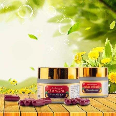 Viên Uống Sâm Tố Nữ Puecolazen Giúp Cân Bằng Nội Tiết Tố 1 Hộp 3 Lọ