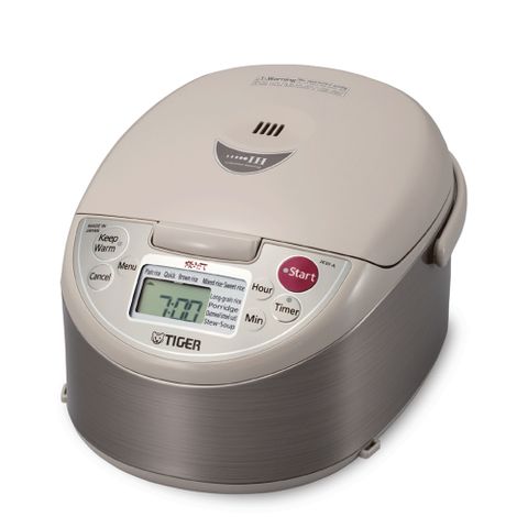 Nồi Cơm Điện Tử Cao Tần Tiger JKW-A18W 2 Trong 1 1.8L - 8 Chức Năng Nấu, Giữ Ấm 24h, Công Nghệ IH Tiết Kiệm Điện, Made in Japan