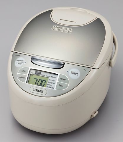 Nồi Cơm Điện Tử Tiger 4 Trong 1 JAX-S18W - Dung Tích 1.8L, Công Nghệ Tacook, 9 Chế Độ Nấu, Giữ Ấm Đến 12 Giờ, Sang Trọng và Tiện Lợi