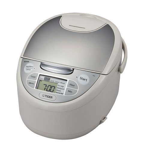 Nồi Cơm Điện Tử Tiger 4 Trong 1 JAX-S18W - Dung Tích 1.8L, Công Nghệ Tacook, 9 Chế Độ Nấu, Giữ Ấm Đến 12 Giờ, Sang Trọng và Tiện Lợi