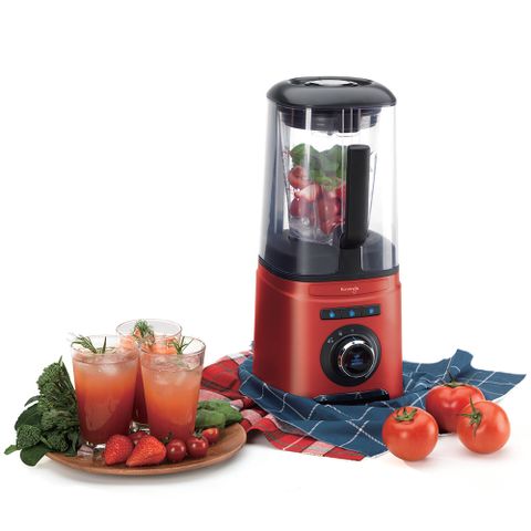 Máy Xay Sinh Tố Chân Không Kuvings SV-400MB 3 Trong 1 - Công Suất 2.0HP, Dung Tích 1.55L, Chức Năng Nấu Soup, Màu Đỏ