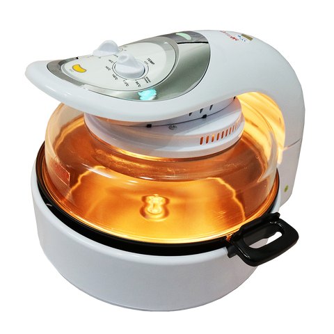 Lò Nướng Thủy Tinh Halogen Tiger Queen MO-02MHG 12L - Đa Năng Nướng Đối Lưu, Thời Gian Hẹn Giờ, 7 Công Thức Món Ngon