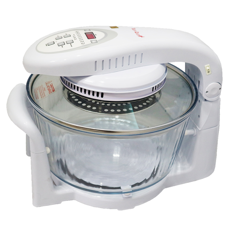 Lò Nướng Thủy Tinh Điện Tử Tiger Queen AX-798DV 11L - Nướng Đối Lưu Đa Chức Năng, Màn Hình LCD, Thiết Kế Hiện Đại