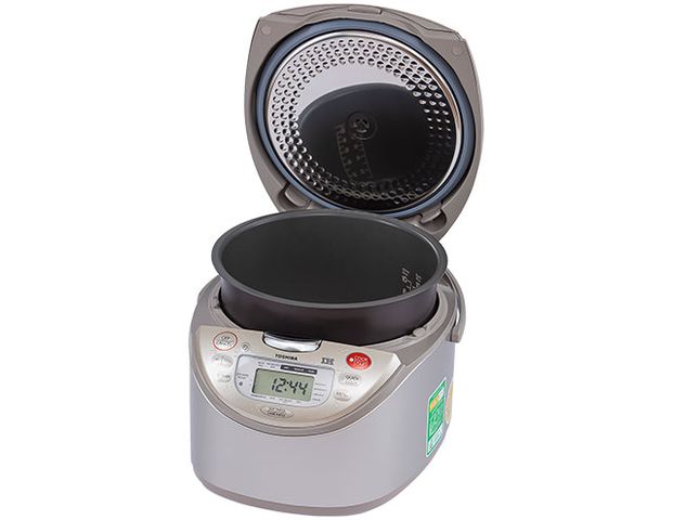 Nồi cơm điện cao tần Toshiba 1.8L RC-18RH(CG)VN - Công nghệ IH, Lòng nồi chống dính Diamond, Nấu nhanh, Giữ ấm 24h, Chức năng đa dạng