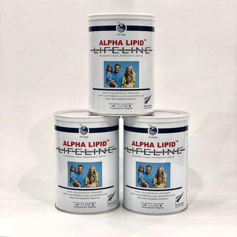 Sữa Non Alpha Lipid Lifeline 450gr - Hỗ Trợ Tăng Cường Sức Khỏe, Cung Cấp Dinh Dưỡng, Tăng Miễn Dịch Cho Bé Từ 3 Tuổi Trở Lên