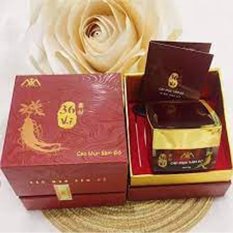 Cao sâm mụn đỏ hỗ trợ Giảm Mụn Dưỡng Da Trắng Hồng - Lọ 15g