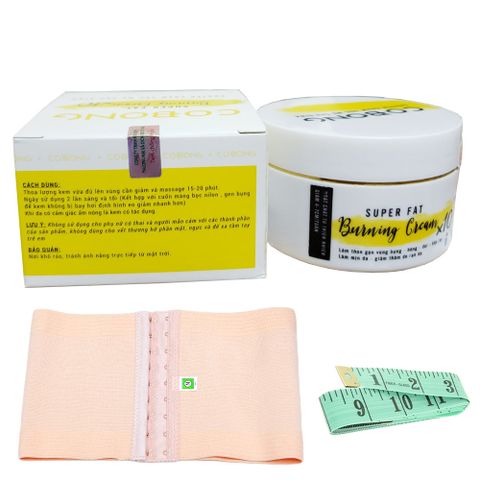 Kem Tan Mỡ Bụng Cô Bông X10 - Giúp Săn Chắc, Thon Gọn Vùng Bụng, Đùi, Cánh Tay - Hỗ Trợ Giảm Mỡ Từ Tự Nhiên 150g