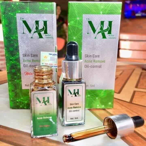 Combo 2 Dr Mai Nguyên Chất + 1 Mix Giảm Mụn mờ Thâm 1 Lọ 5ML