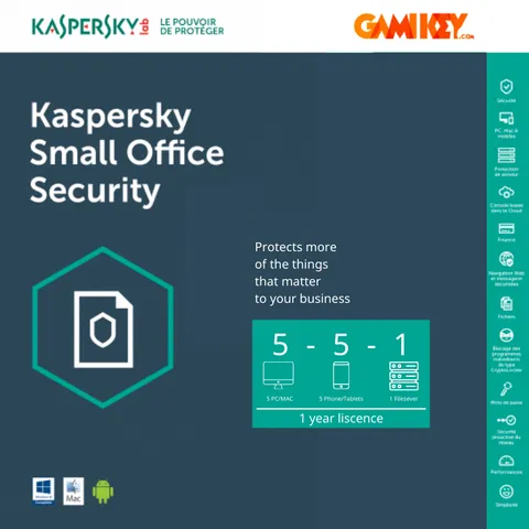 Mã kích hoạt Kaspersky Small Office Security chính hãng