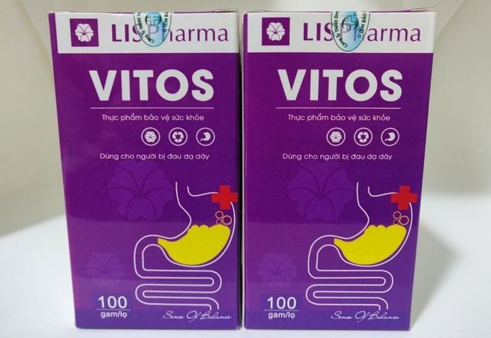 Viên uống Vitos hỗ trợ dạ dày hộp 100gr