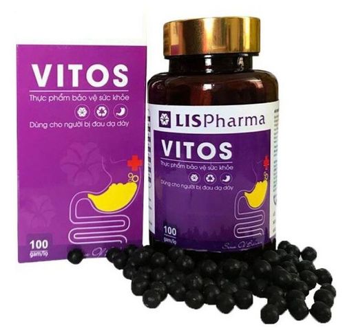 Viên uống Vitos hỗ trợ dạ dày hộp 100gr