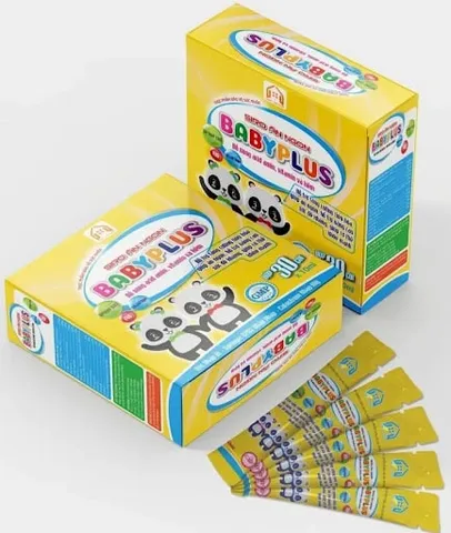 Siro Ăn Ngon Baby Plus Hỗ Trợ Tiêu Hóa Tốt Hộp 30 Gói