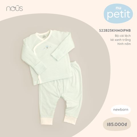 [Nous chính hãng] Bộ cài lệch sơ sinh nhiều mẫu 2