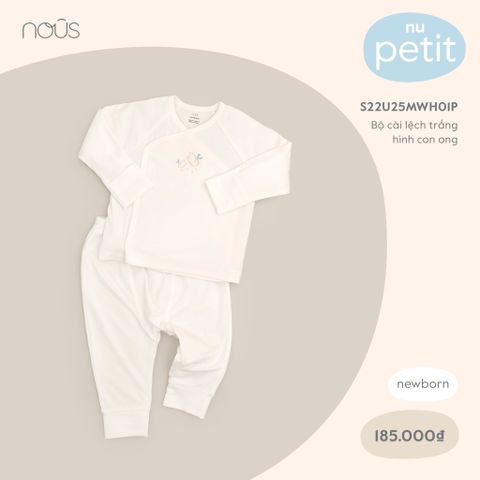 [Nous chính hãng] Bộ cài lệch sơ sinh nhiều mẫu 3