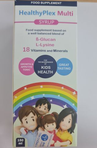 Healthyplex Multi Vitamin Bổ Sung Cho Trẻ - Hỗ Trợ Tăng Cường Sức Đề Kháng & Kích Thích Ăn Ngon - 150ml