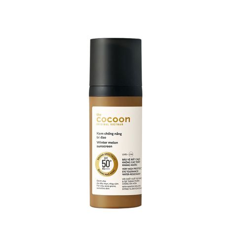 Kem Chống Nắng Bí Đao Cocoon SPF 50+ PA++++ - Bảo Vệ Da, Kiềm Dầu, Dưỡng Da 50ml, Thân Thiện Với Da Nhạy Cảm