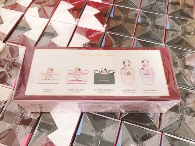 Set Quà Tặng Nước Hoa Nữ Salvatore Mini 5 Mùi