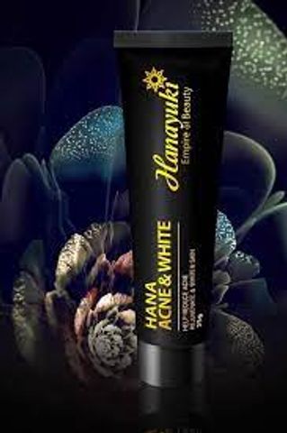 Kem Hỗ Trợ Giảm Mụn, Mờ Thâm Hanayuki Tuýp 25g