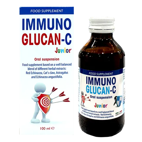 Hỗ trợ tăng đề kháng Immuno Glucan-C cho trẻ