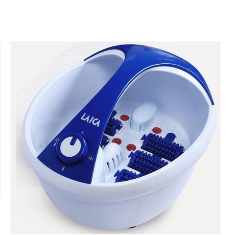 Bồn Ngâm Massage Chân Laica PC1301 - Đèn Hồng Ngoại, 3 Chế Độ Massage Rung/Sủi, Chăm Sóc Sức Khỏe Từ Italy
