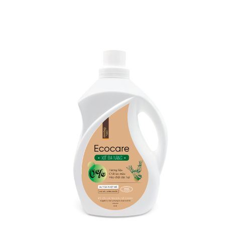 Nước lau đa năng hữu cơ bồ hòn ECOCARE lau sạch các bề mặt