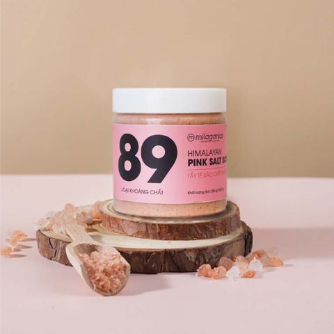 Muối Hồng Tẩy Tế Bào Chết Body Milaganics 250gr (Hũ)
