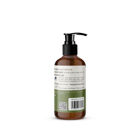 Dầu xả Bưởi Non và dầu dừa Ecocare tóc mềm mượt và giảm gãy rụng