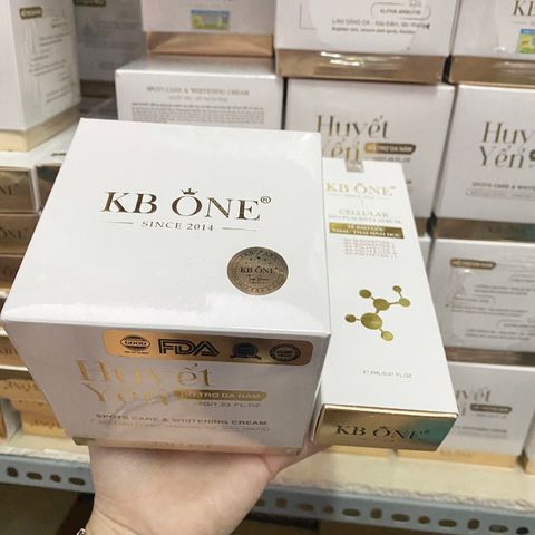 Kem Dưỡng Giảm Nám Huyết Yến Kbone Hộp 35 Gr