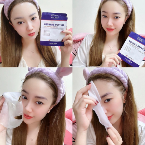 Mặt nạ Retinol Peptide Complex Kyung Lab 1 hộp 3 miếng 68697