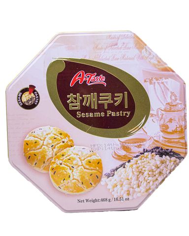 Bánh quy A-taste Sesame Pastry (Nâu) 468gr ăn ngon