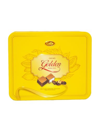 Socola hỗn hợp cacao golden double twist 200gr (vàng)
