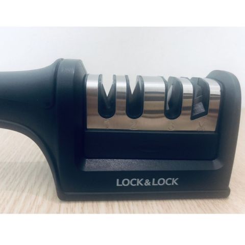 Dụng Cụ Mài Dao Kéo LocknLock 4 Rãnh CKK114 - Chất Liệu Nhựa ABS, Thép Không Gỉ, Thiết Kế Thông Minh, Dễ Dàng Sử Dụng