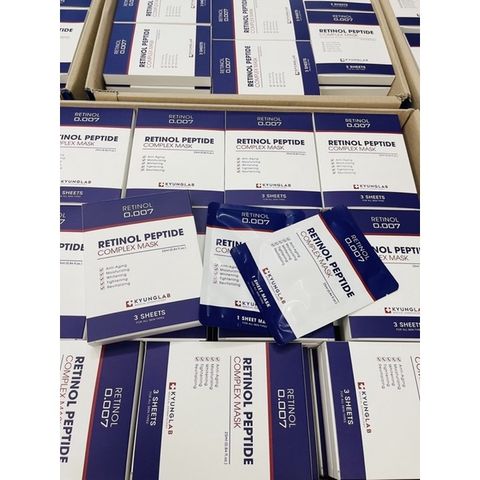 Mặt nạ Retinol Peptide Complex Kyung Lab 1 hộp 3 miếng 68697