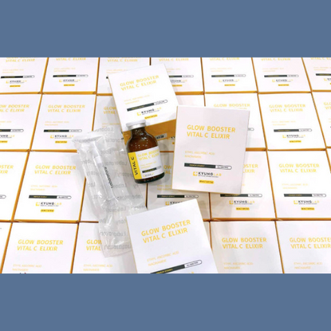 Huyết thanh Glow Booster Vital C Elixir KyungLab 30ml - Serum Tái Sinh Da Chuyên Biệt từ Hàn Quốc, Làm Trắng Sáng, Căng Mịn Da