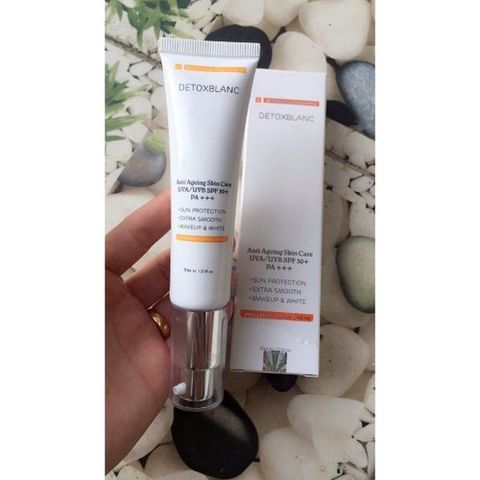 Kem Chống Nắng, Dưỡng Trắng Detox Blanc Tuýp 30 Ml