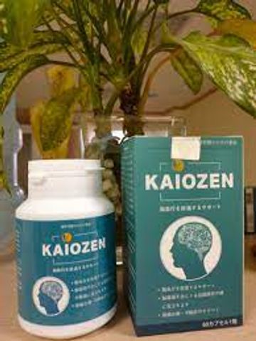 Viên Uống Kaiozen Hỗ Trợ Tăng Tuần Hoàn Máu Não Hộp 60 viên